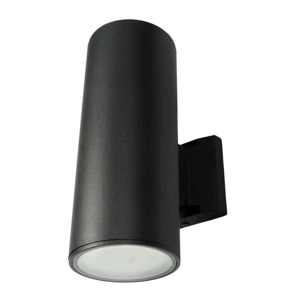 Outdoor Garden Balcony Wall Lamp Glass And Metal Lantern With Black Sconce Light LED  Wall Light Sign