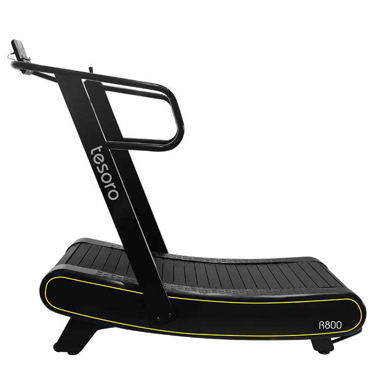 Новая модель, коммерческое домашнее оборудование для спортзала, тренажер для фитнеса и бега, изогнутая беговая дорожка без мощности