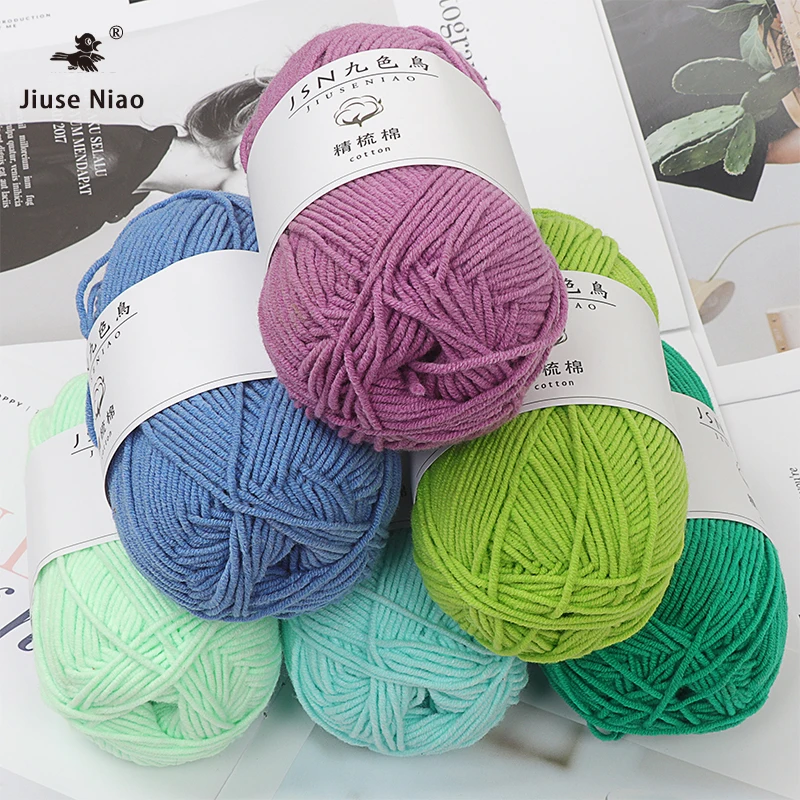 New Product Warm And Comfortable Cotton Acrylic Blended Yarn for