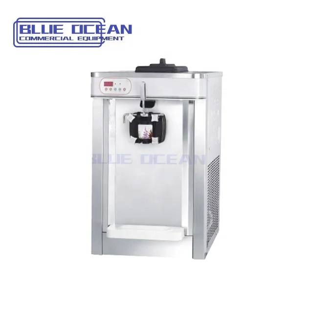 soft serve ice cream maker counter top stainless steel ice cream machine