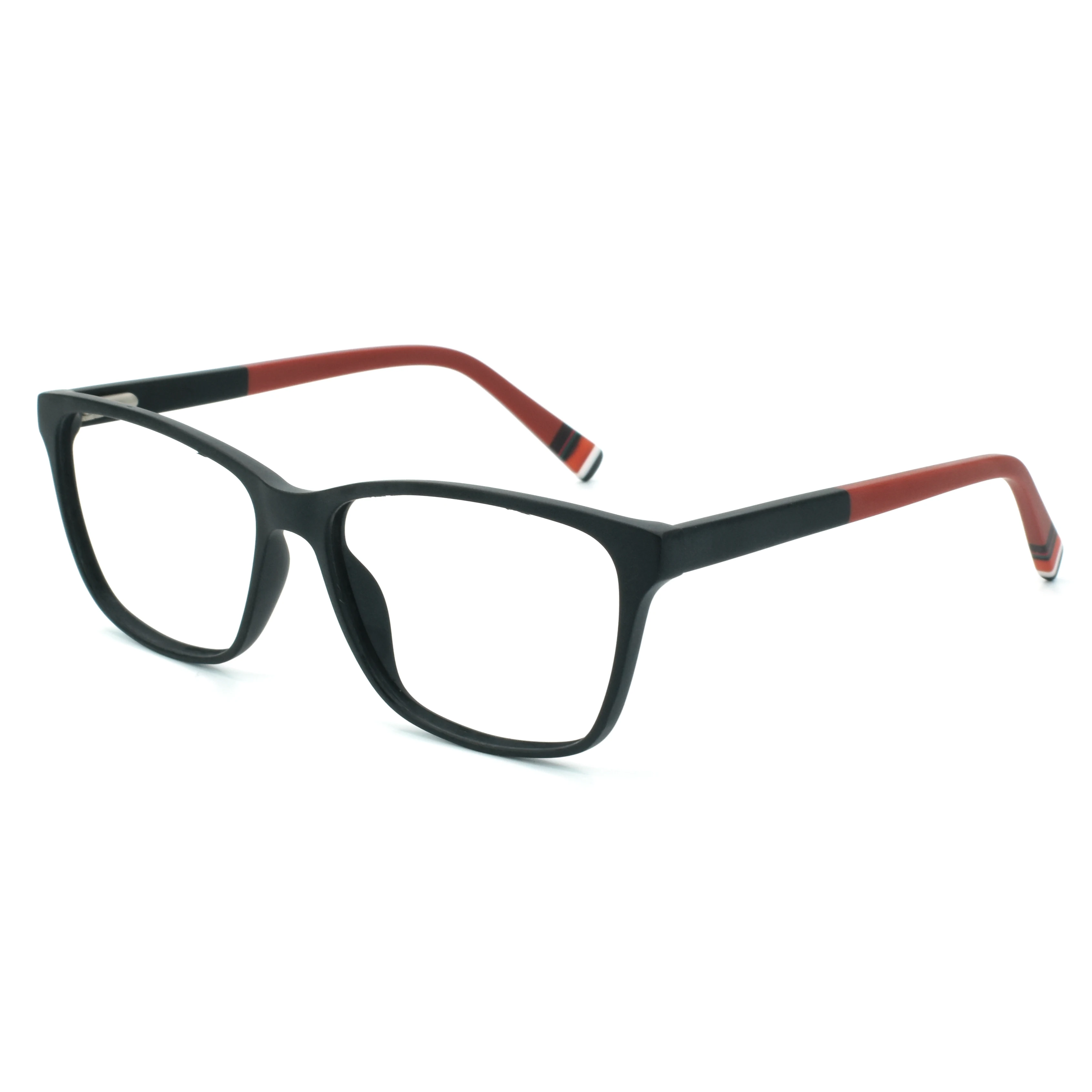 Pilot optics classic design square acetate eyeframe men minus eyeglasses frames
