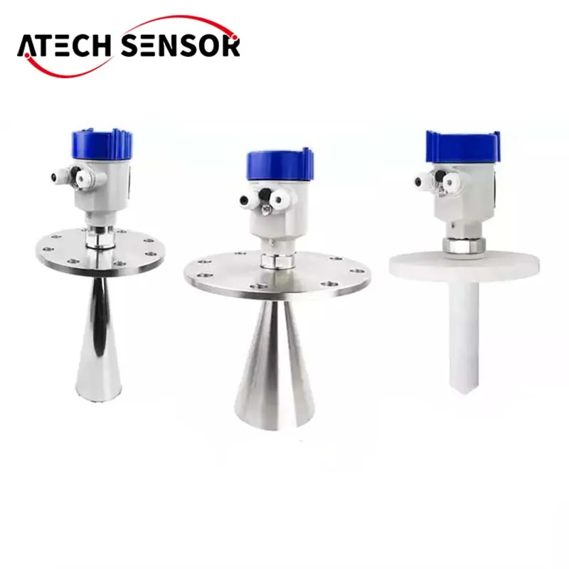 Radar level transmitter non contact type radar level transmitter with remote indicator guided wave radar level sensor