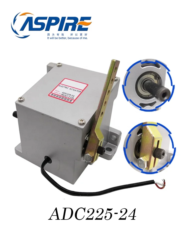 
IRC67-2139 24V Diesel Generator Actuator ADC225-24 Generator Spare Parts Valve Actuator ADC225 