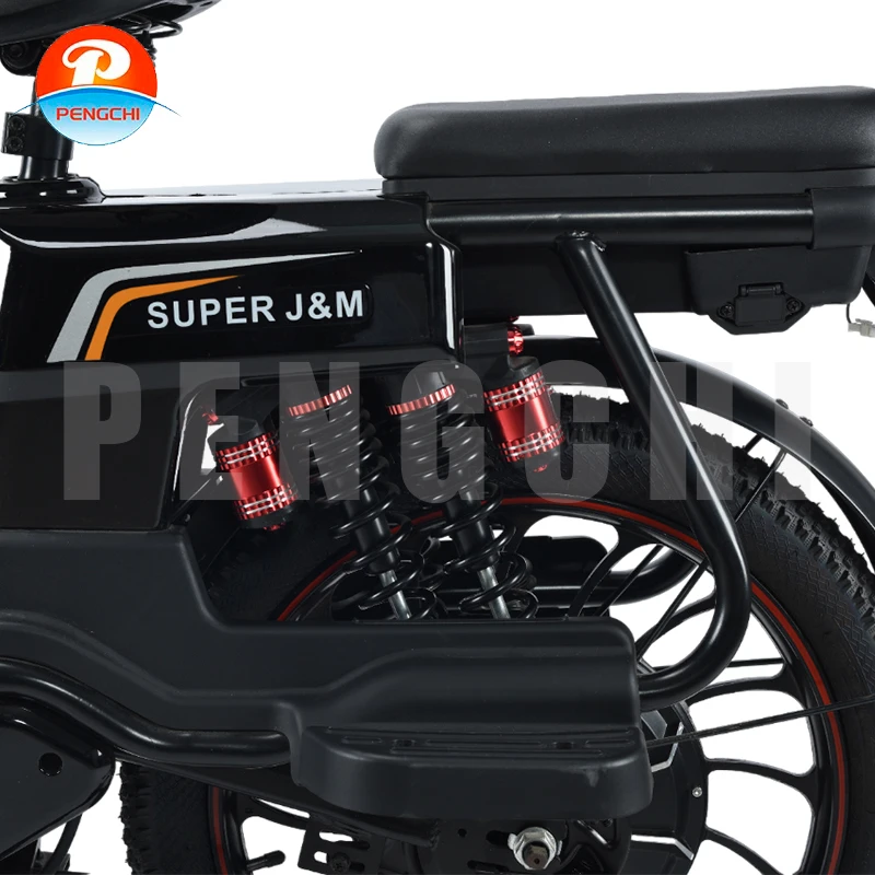 Chinese high-quality electric bicycle 20 inches 500W brushless dual drive 48V/60V battery 12A/20A with basket