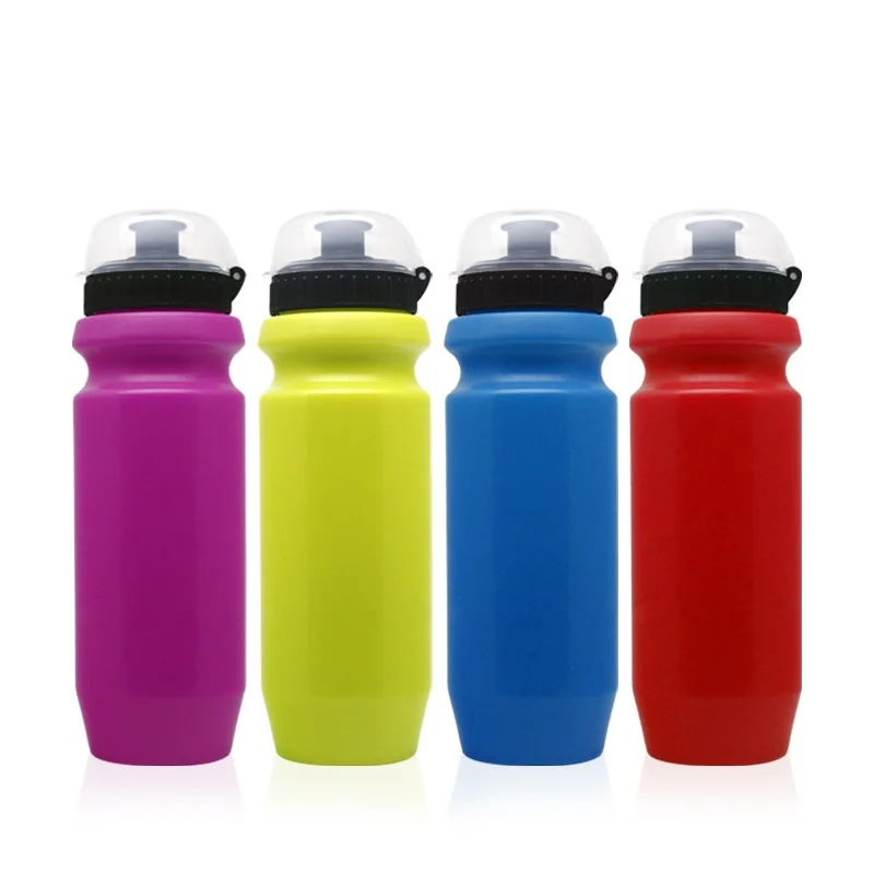 RTS Outdoor sports water bottle food grade PP material 550ml bicycle cycling fitness squeeze vacuum water bottle support custom