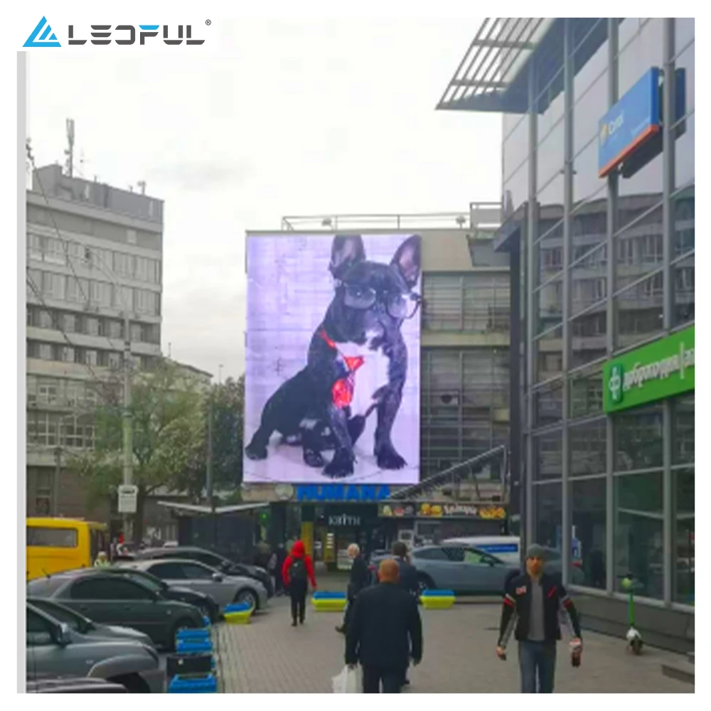 Transparent LED Display P15-31 Small Transparent Glass Wall Of Building LED Panel Wifi LED Display