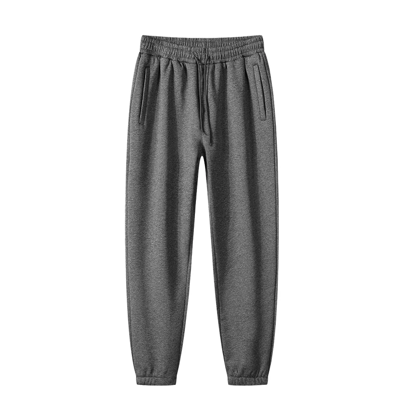 elastic waist and thick fleece Warm pants winter trousers keep warm office outdoor