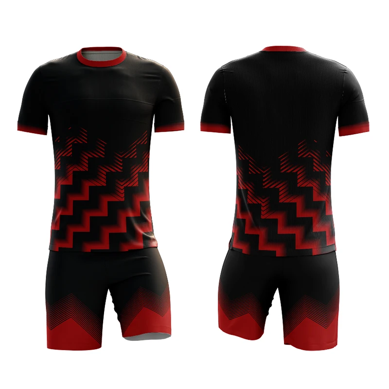 Free Printing Logo Soccer Team Wear Cheap Custom Sports Jersey Quick Dry Football Jersey Sublimated Soccer Uniform