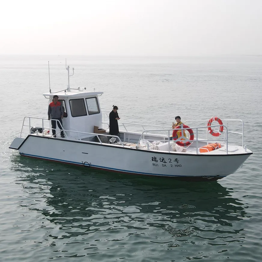 52 FT алюминиевый сплав Максимальная скорость 24 kn рыбацкая лодка
