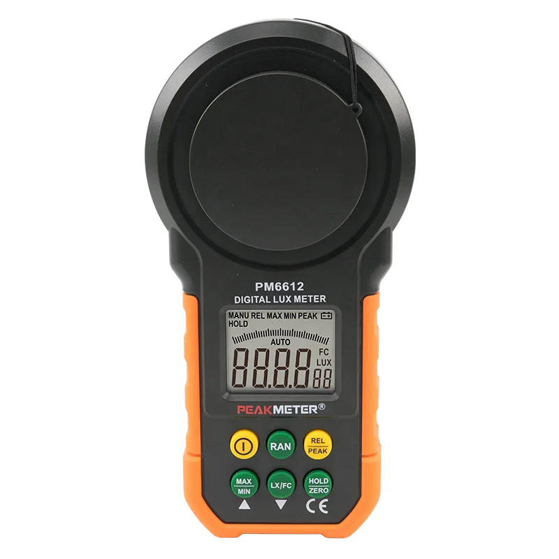 Multi-function 1/2 bit LCD display standard light Digital led lux meter mini light measuring device