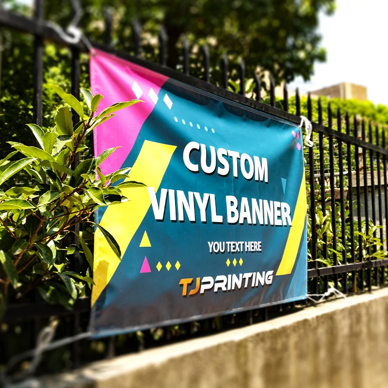 CMYK Color Printed 3x5 4x6 10x20 ft Vinyl Banner 11Oz 13 Oz 18 Oz Solid Vinyl Sign Banner