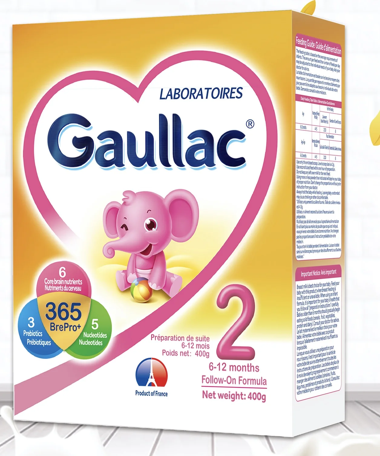 Gaullac Growing-up formula baby milk powder 3