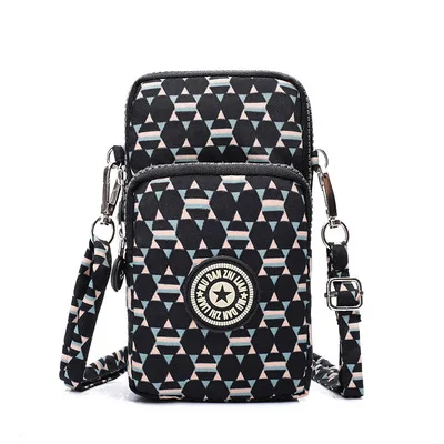 OEM Sports Wallet Phone Bag For Mobile Shoulder Bag Pouch Case Belt Handbag Purse Coin Wallet Retro Key Holder Small Money Bag