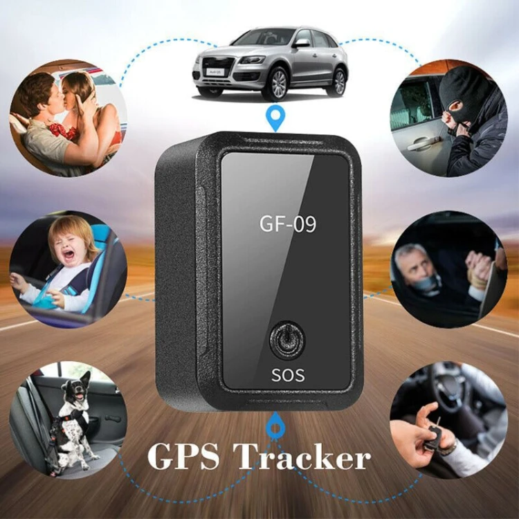 GF-09 Mini GPS Tracker Car Locator AGPS LBS WiFi Car GPS Tracker Magnet
