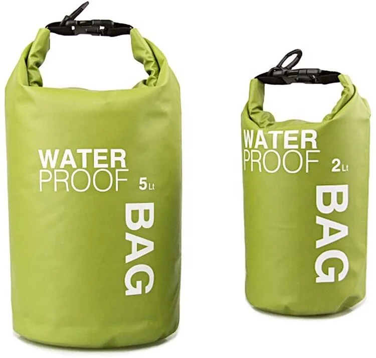 2L Mini Drybag 1L Dry-bag Bags White Waterproof Camping Floating Beach Custom Pvc Ocean Roll Top 2l Dry Bag