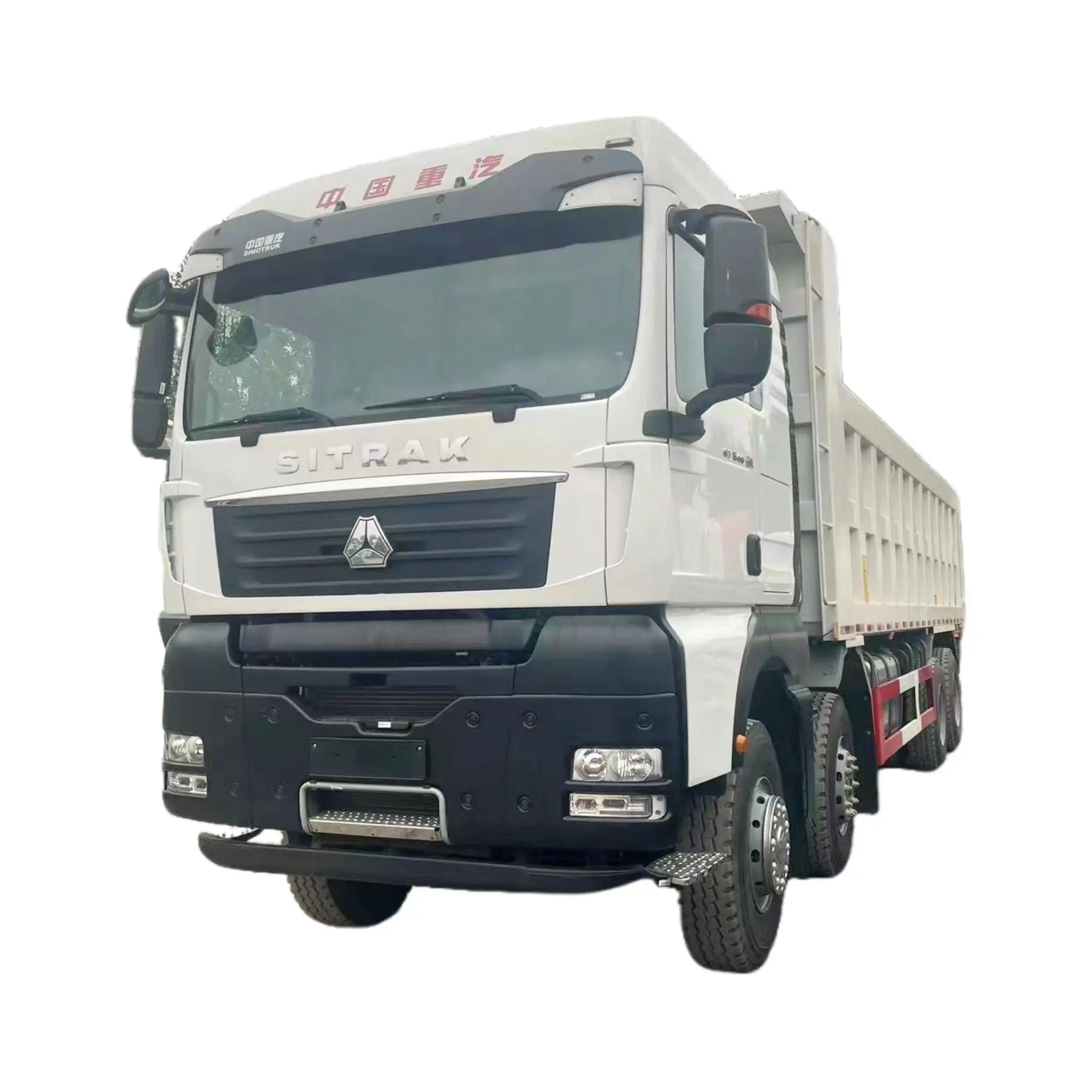 Лидер продаж самосвал Sitrak G7 8x4 460 л.с. качественный использованный тяжелый грузовик двигатель Weichai ручная трансмиссия евро 2 левая