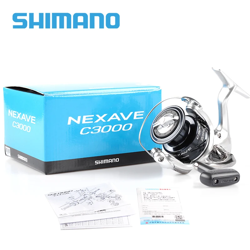 2021 Original Shimano NEXAVE 1000- 8000 Saltwater Spinning Fishing Reels