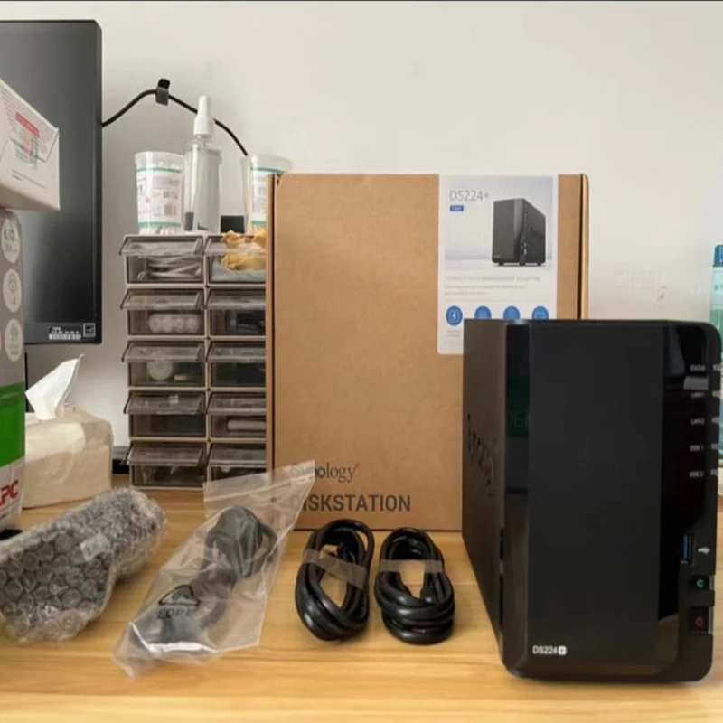 2023 Brand New Synology DS224+ nas Personal Private Cloud Storage HDD For Home Network Shared Hard Disk Box case Server storage