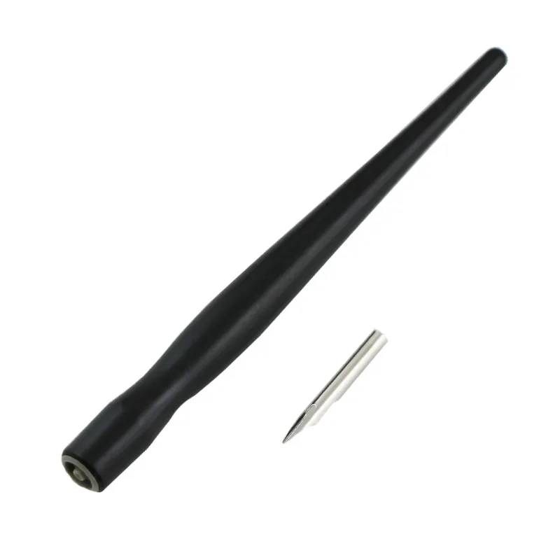 diy dip pen  Black Plastic Penholder calligraphy dip pen nib set