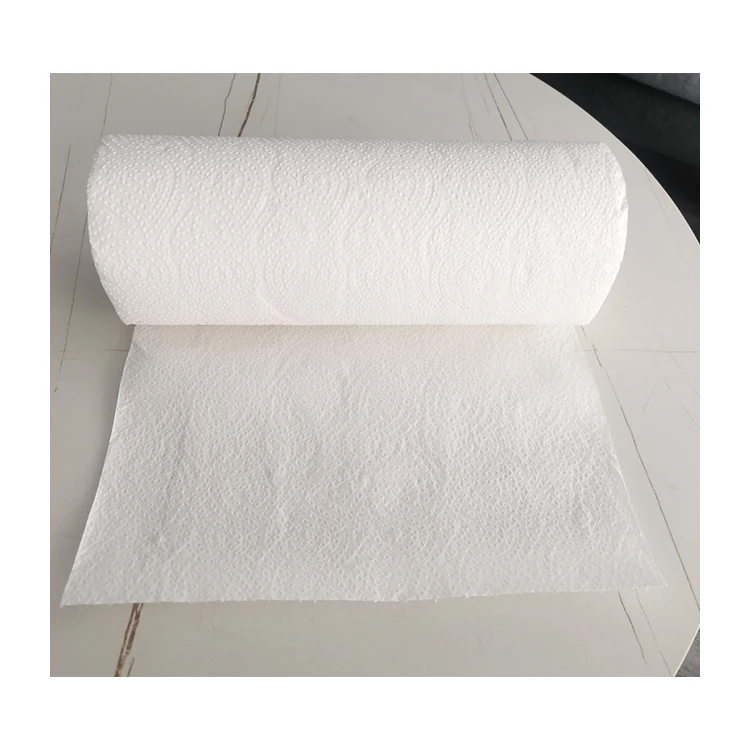
Manufacturer logo printed kitchen tissue big roll paper water absorbing dust-free kitchen paper towel 