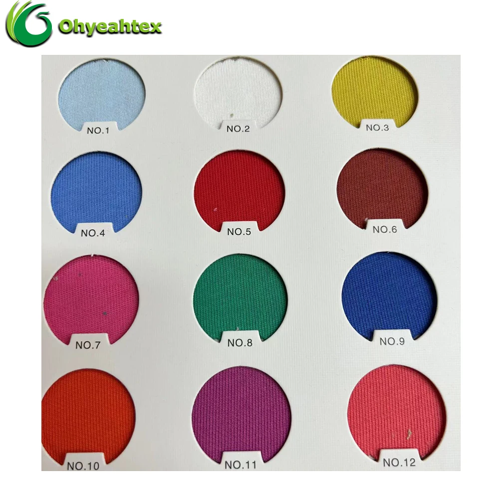 Knitted Medium Weight Super Soft 250GSM 100% Cotton French Terry Fabric For Men Women Hoodies