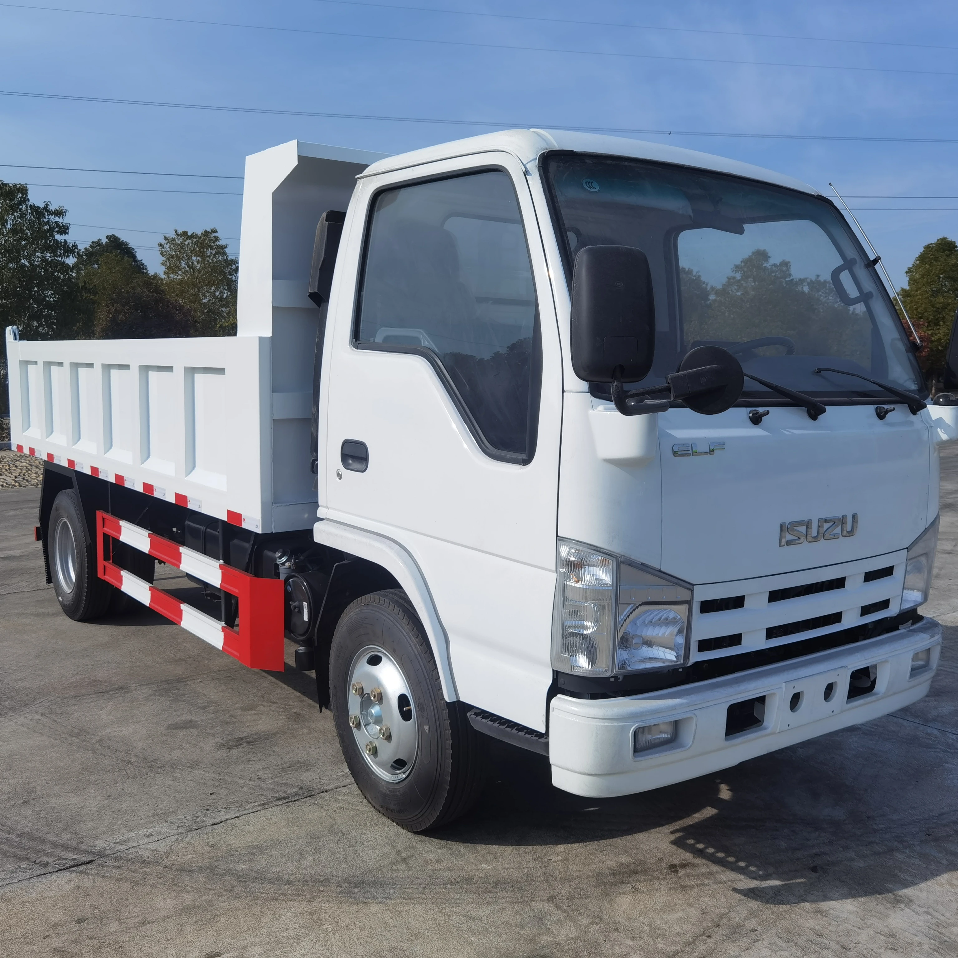 ISUZU 100hp 5ton 6wheel 4x2 isuzu Light Dump Truck for sale