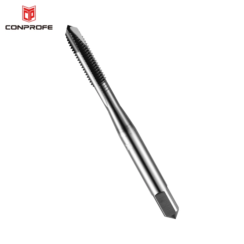 CONPROFE Manufacture HSS Spiral Flute Screw Machine Tap Cutting Thread Taps Automatic Spiral Pointed Tap