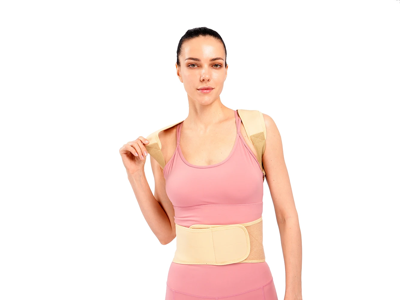 OEM ODM Adjustable Pain Relief Spine Back Support Brace Neck Shoulder Lumbar Posture Corrector