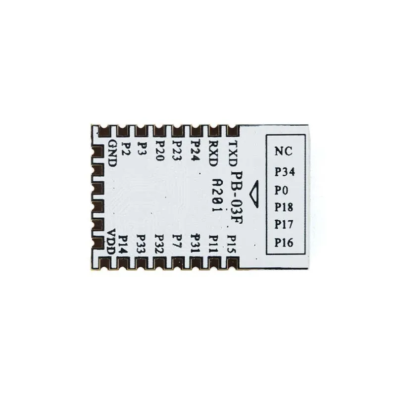 PB-03F module Bluetooth BLE5.2 low-power module PHY6252 chip PCB onboard antenna