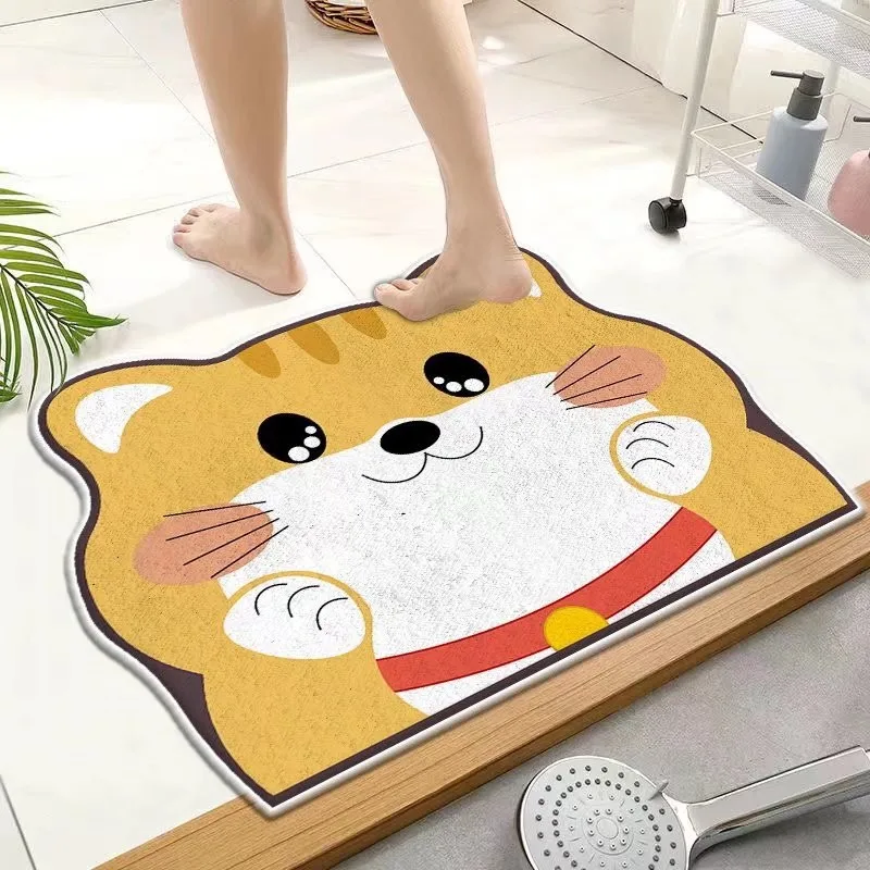 Opposite velvet carpet foldable washable living room carpet outlet TPR material carpet