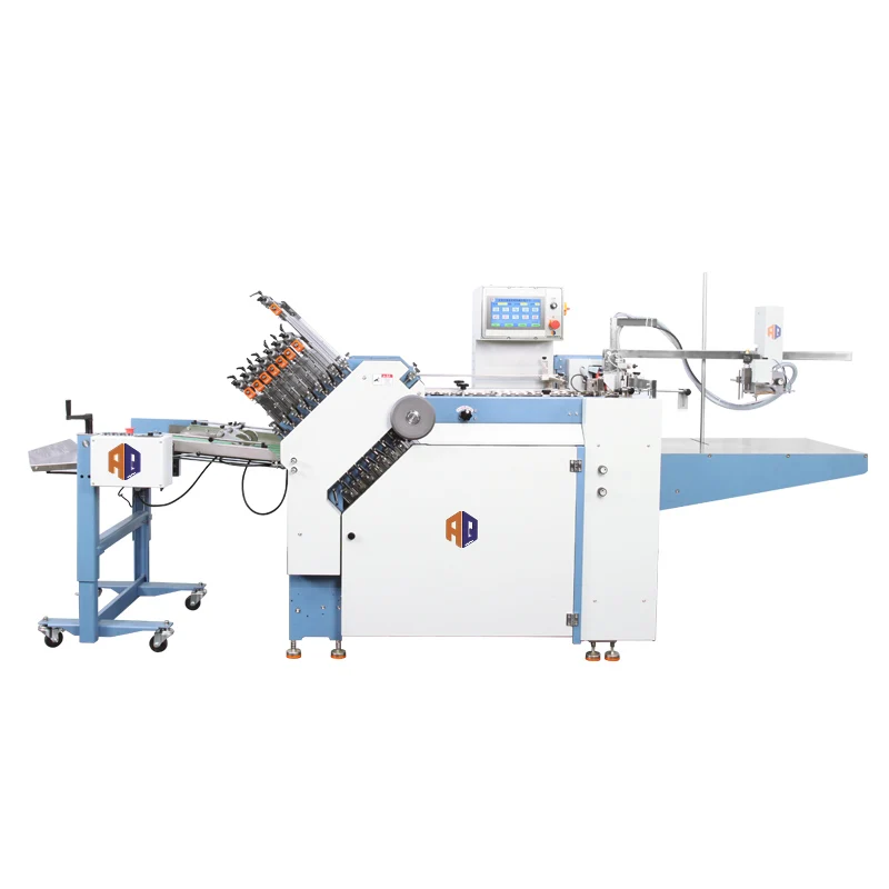480TS-16K Industrial Automatic Paper Folding Machine with Mechanical Control Knife Push Paper Manual AQ Paper Folder 480*1000mm