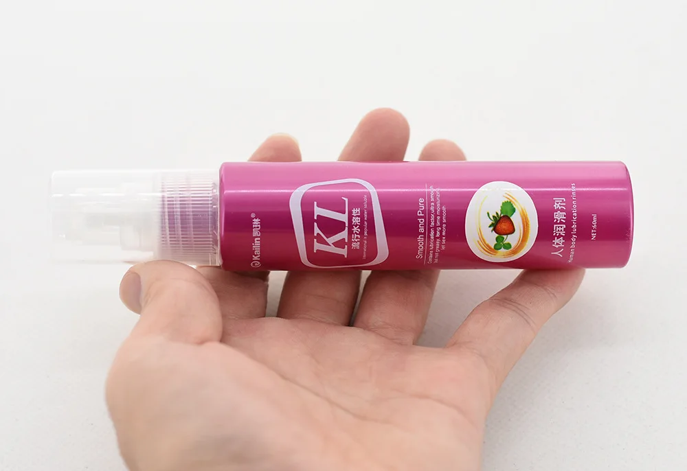 60ML Peach Flavor Water-Based Lubricant For Male Female Lubrication Adult Sex products Warm Lubricant for Sex