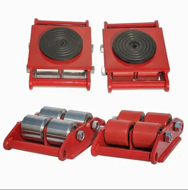 Transport Platform Roller Tank Trolley Roller Skid PU or Steel Wheels  6t, 8t, 12t, 15t, 18t, 24t, 50t Capacity