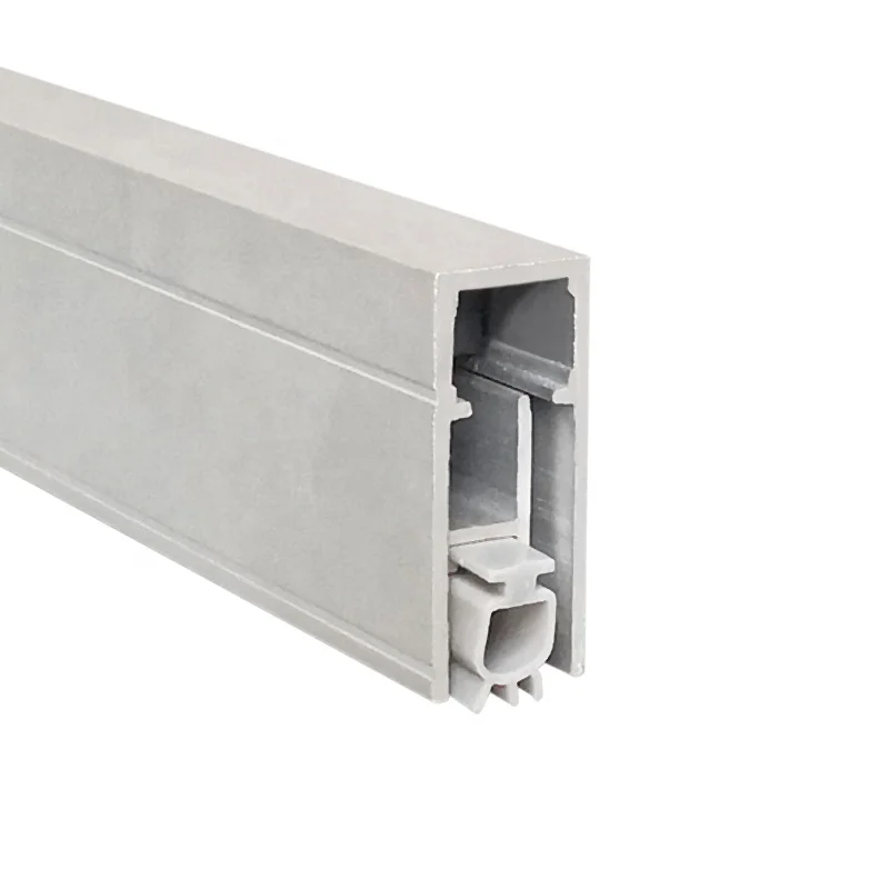 Door bottom drop seal automatic drop down weather draught seal