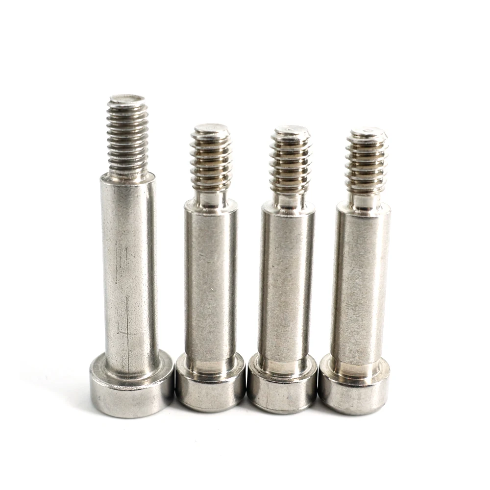 Fasteners OEM 10B21 Steel Grade 5 Blue Zinc Plated Hex Socket Button Head Shoulder Screw Bolts