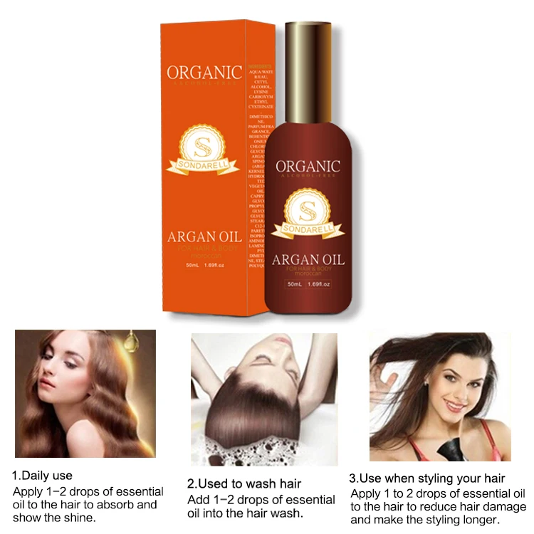 NEW PRODUCT Hair High Quality Moroccan Argan Oil With Cheapest Price