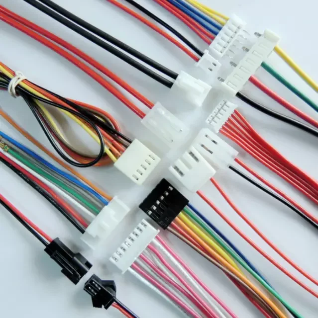  Изготовленная на заказ Монтажная схема шаг 1 25 мм 2 0 2.54mmv3.96mm 4 сборки Molex ВХ XH JST разъем жгута проводов