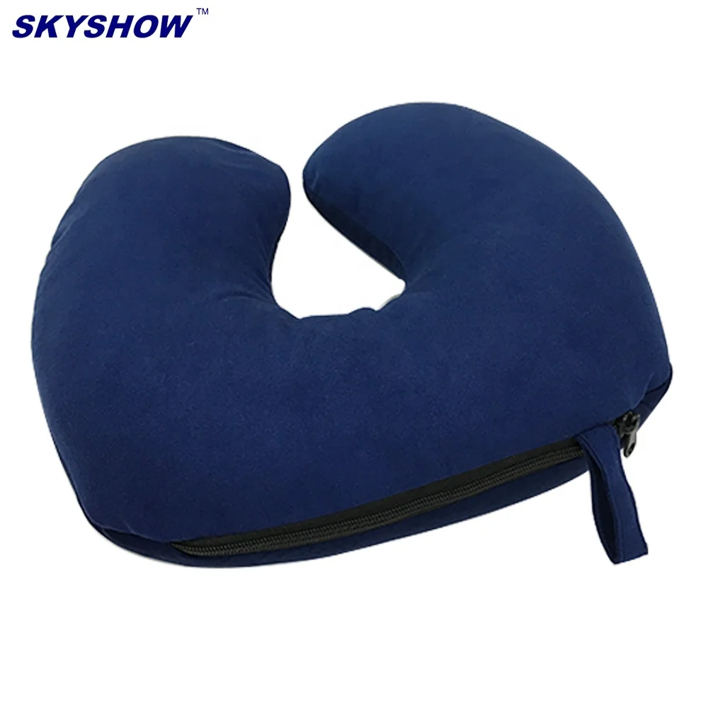 Best Selling New Product U Shape Pillow For Airplanes 2 in 1 Travel Pillow
