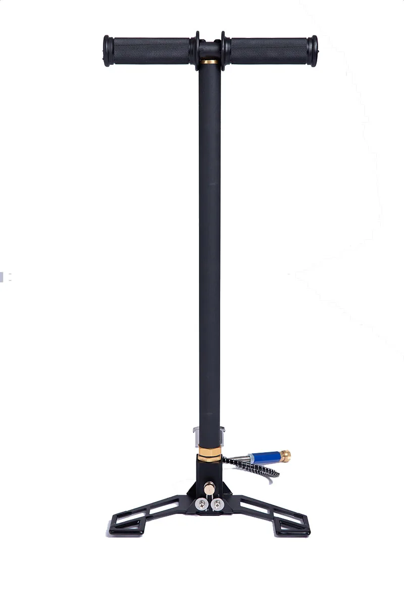 3 stage PCP bomba high pressure pcp hand air pump 4500psi 300bar with filter