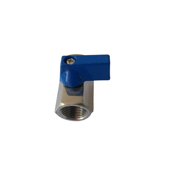 Stainless Steel Mini Ball Valve F/F thread end PN63 ball valve