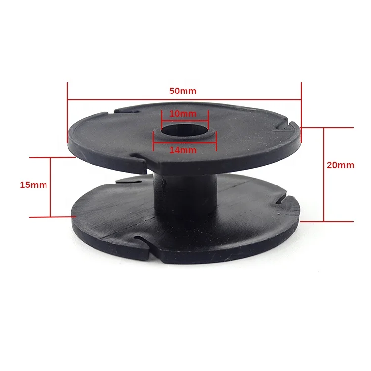 
Custom injection modling type empty plastic ribbon spools plastic wire cable rope spool 