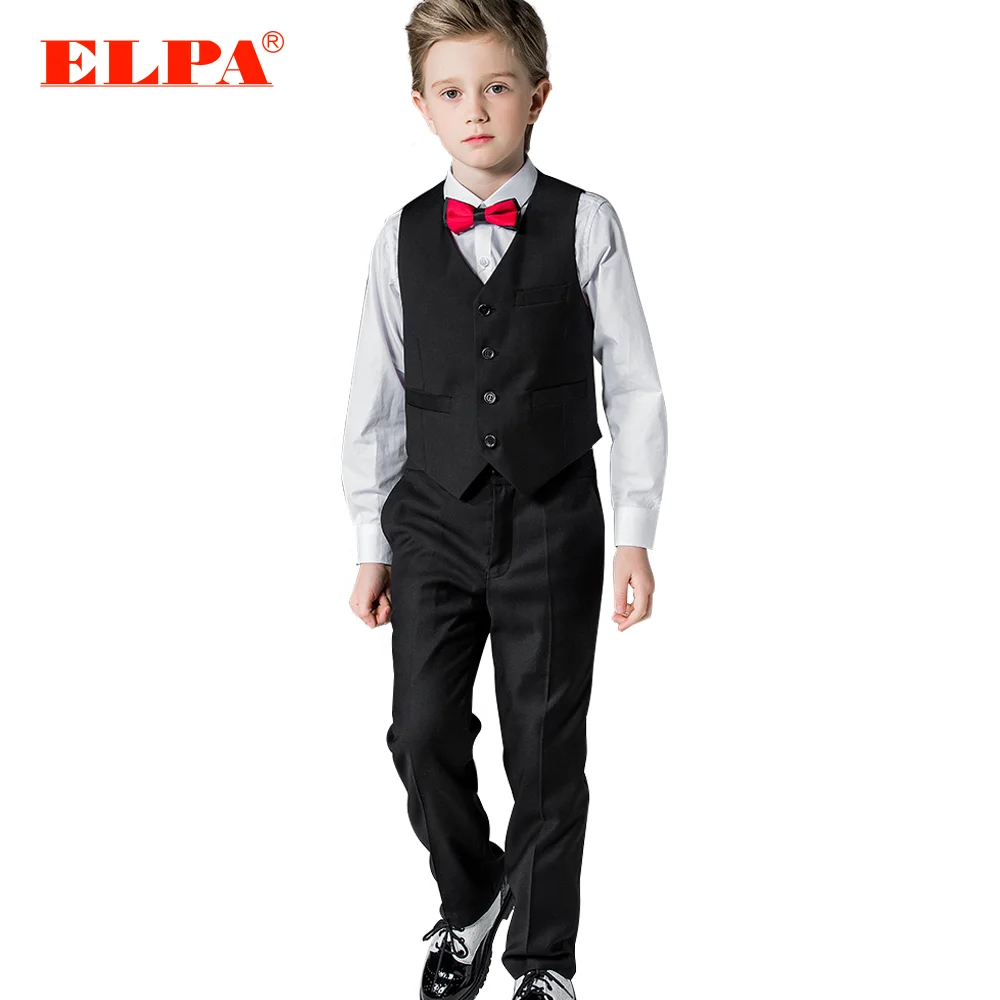 ELPA Husky designer 3 piece kids boys formal suit set boys dress school uniform