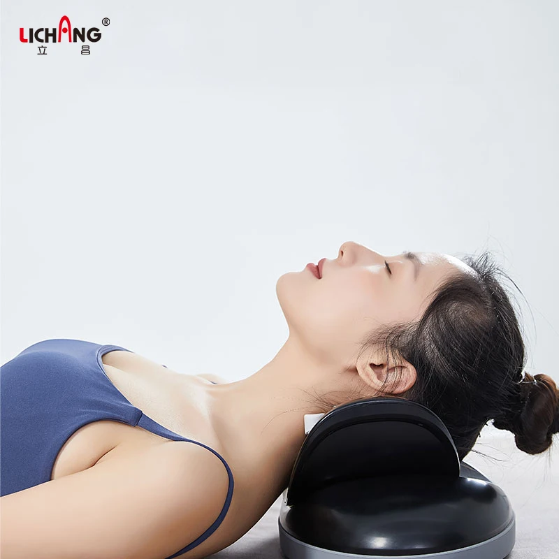 Airbag Cervical Traction Pillow Massage Device Neck And Shoulder Relaxer Massager For TMJ Pain Relief Cervical Spine Alignment