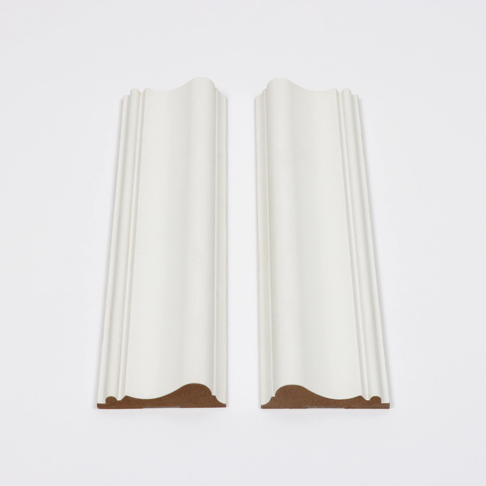 Wooden moldings white primer ornamental wood mouldings decorative furniture mdf mouldings Chair Rail