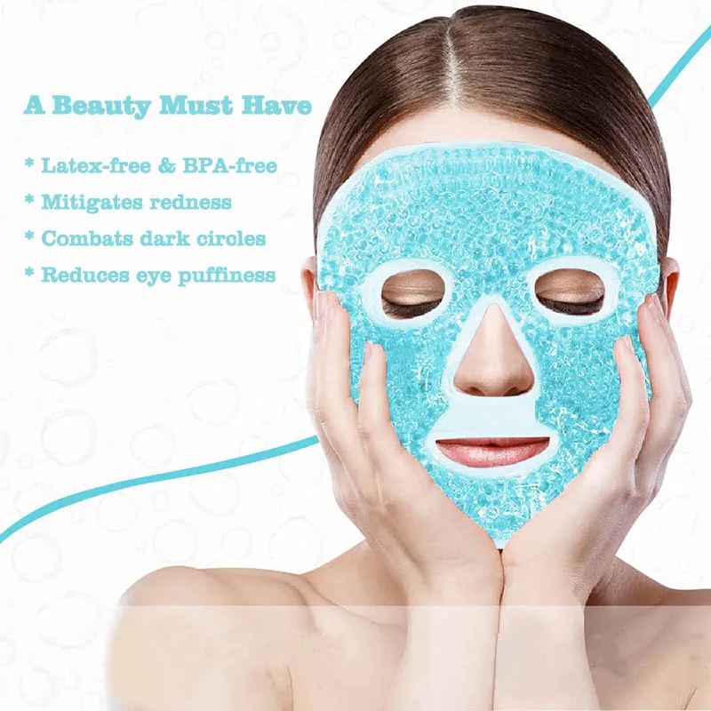 cooling beauty skin care gel hot cold compress cooler bag ice pack reusable ice pack for face
