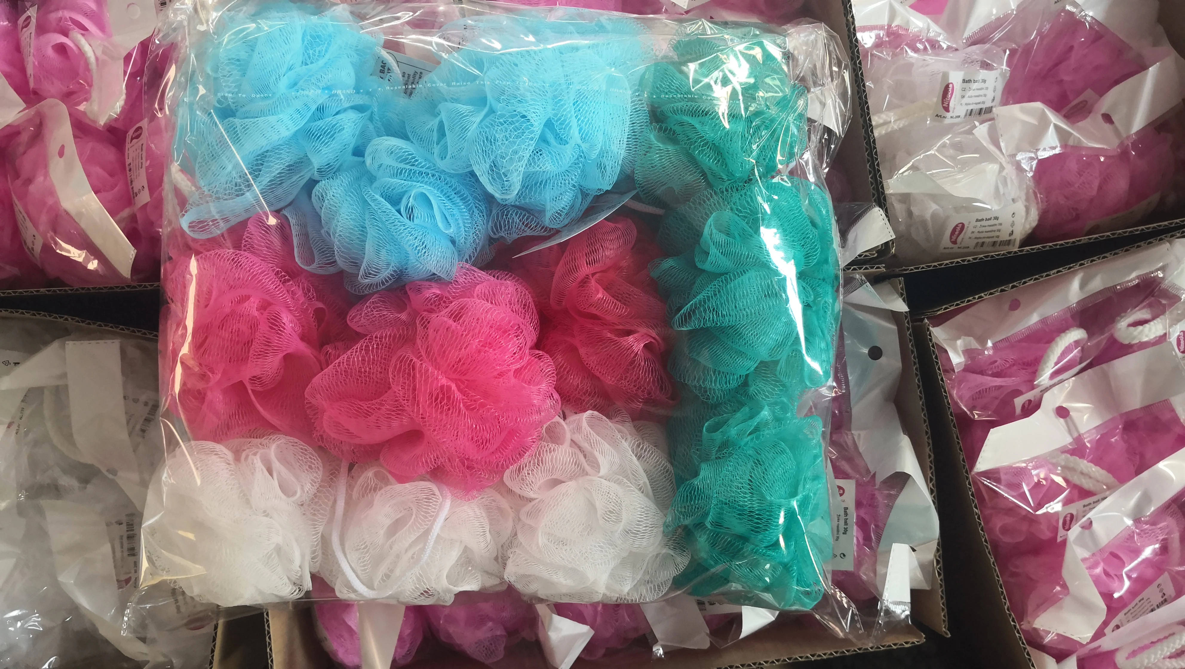 Губка для мытья тела и губка для душа