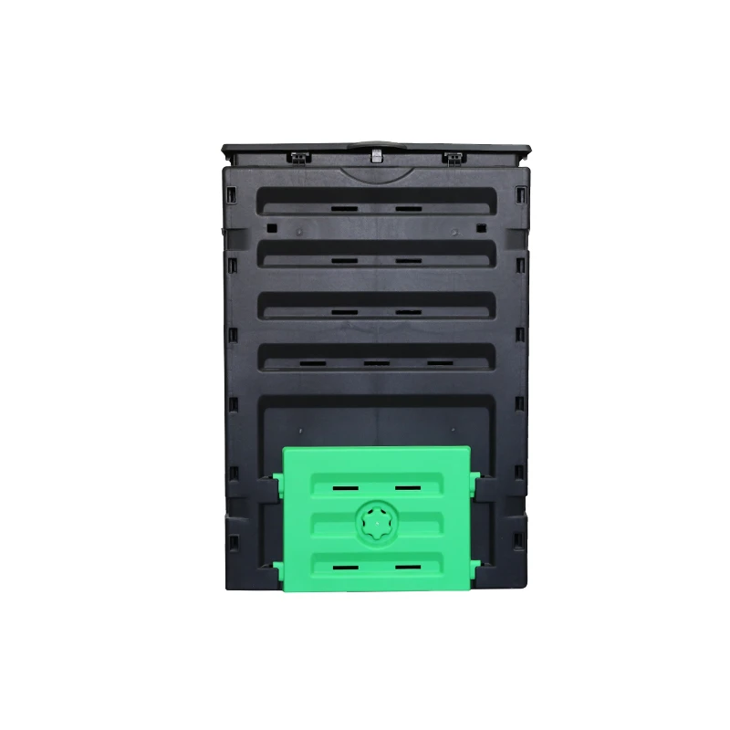 500L Leaf Compost Bin Garden Patio Organic Fertiliser Fermenter Green Protection Customised Small Door Colours Available