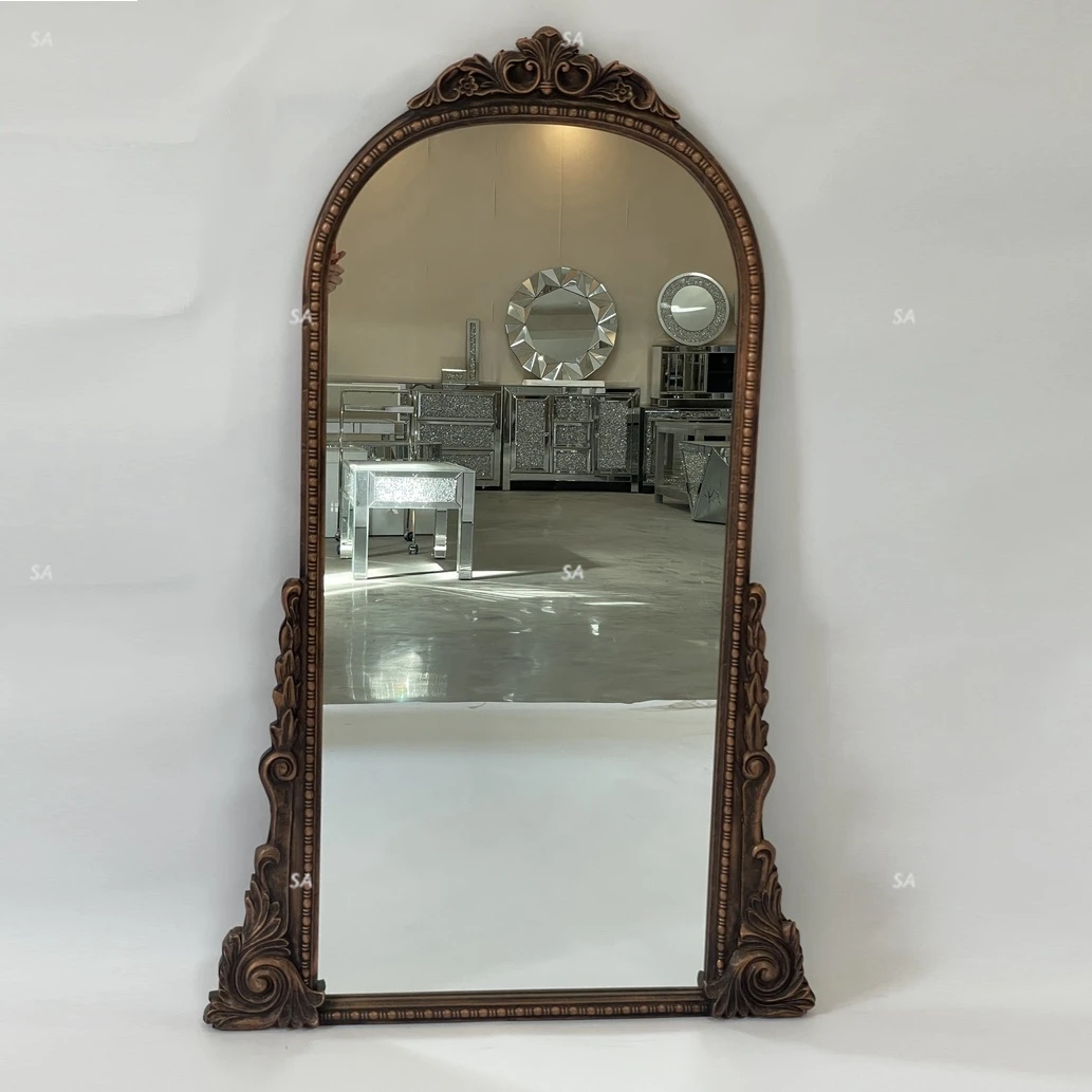 Antique Gold French Arched Affordable Anthropologie Mirror Dupes