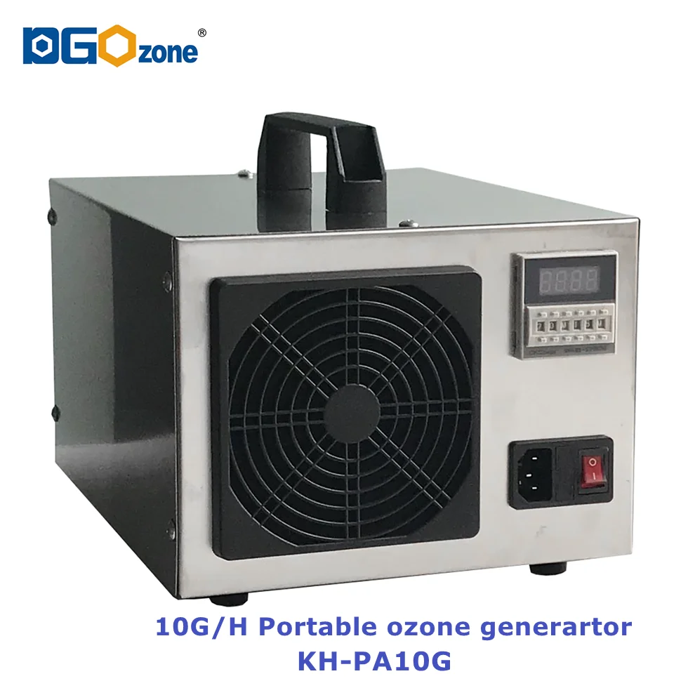 10g/20g/30G/40g/50g Portable Ozone Generator Machine with Timer for air Purifying Ozone Purifier KH-PA series DGOzone