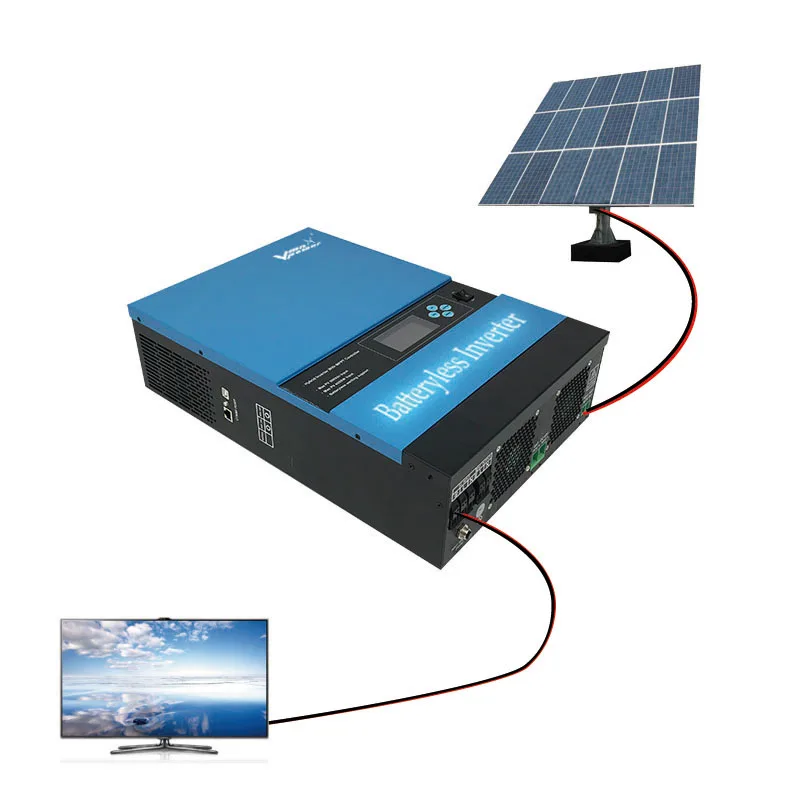 Vmaxpower MPPT Off Grid 3k Inverter  24VDC Controller 3000w High Frequency Power Inverter